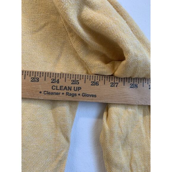 Bugatchi Vomo Men’s Sweater 75% Silk 15% Cotton 10% Cashmere Pullover Yellow XXL - Picture 6 of 10